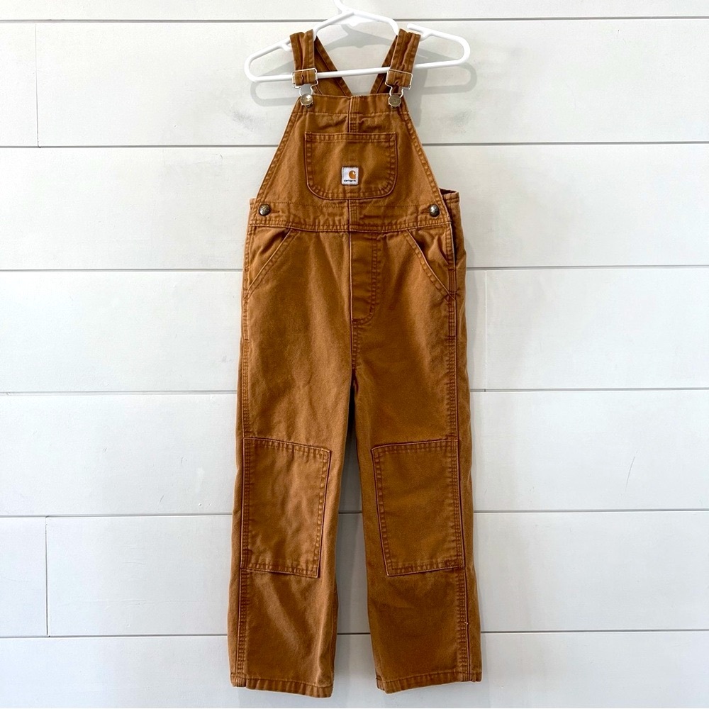 Carhartt Kids Brown Overalls